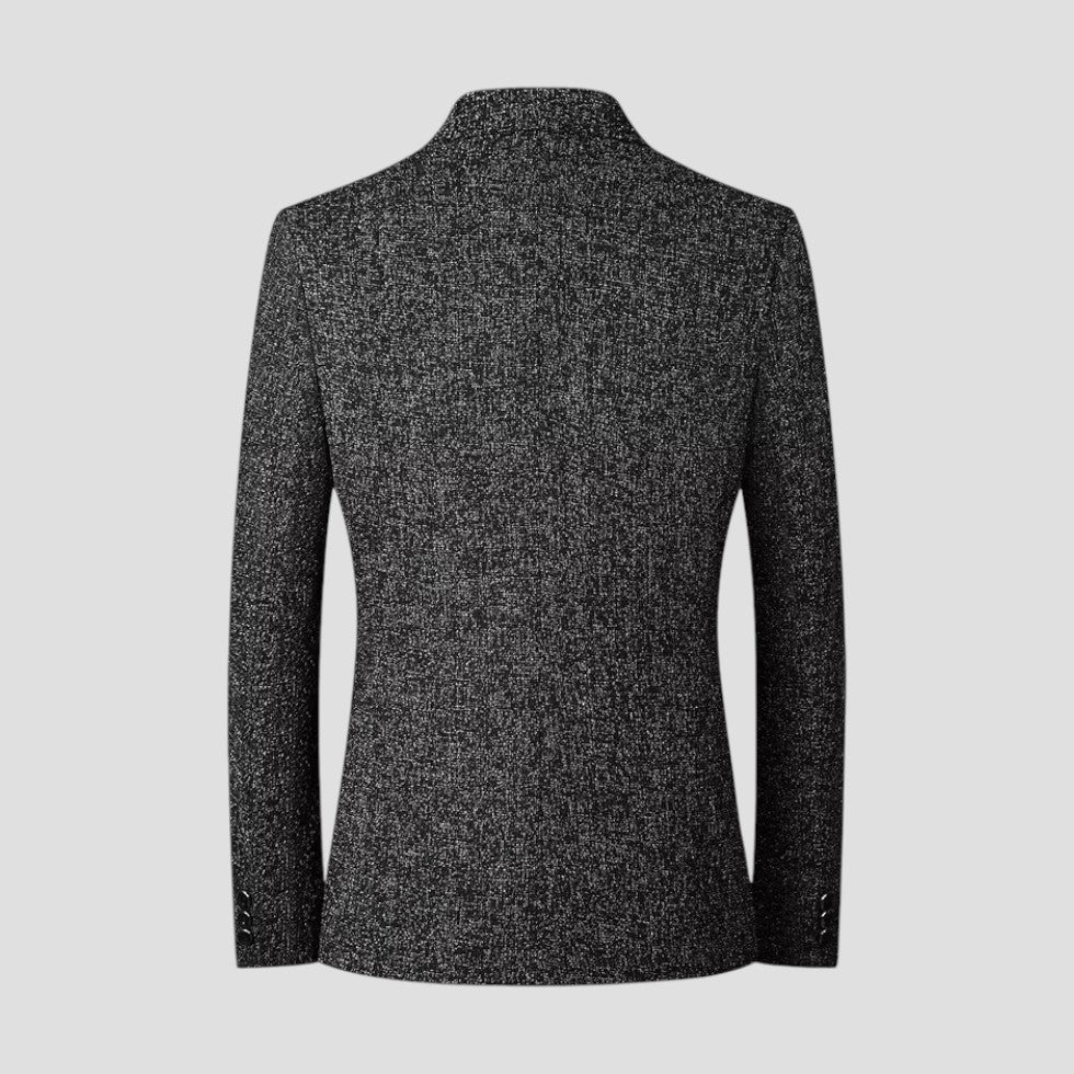 Men’s Premium Cashmere Blend Slim Fit Blazer for Formal Occasions