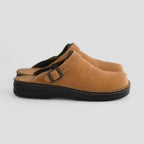 Leather Slip On Clog Sandals for Men