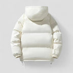 Padded Men’s Winter Puffer Jacket with Hood