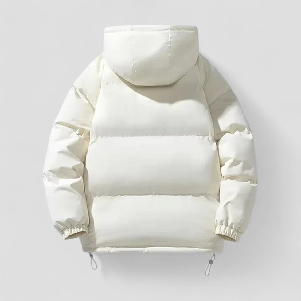 Padded Men’s Winter Puffer Jacket with Hood