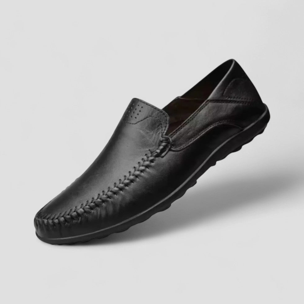 Men’s Leather Slip-On Loafers