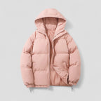Padded Men’s Winter Puffer Jacket with Hood
