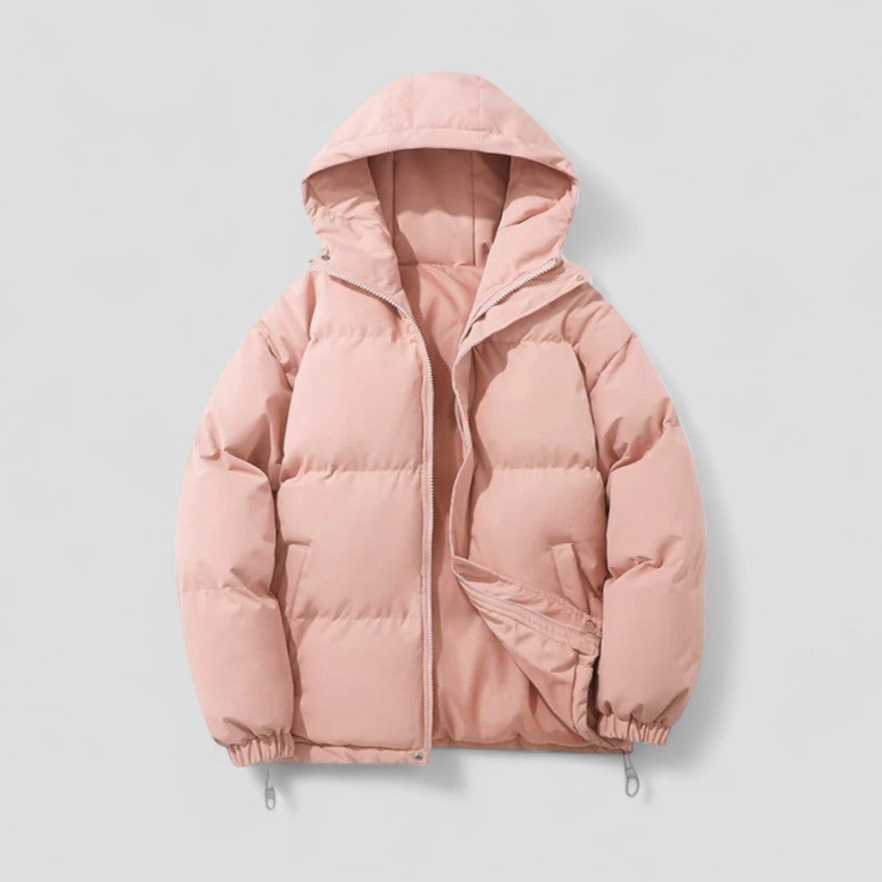 Padded Men’s Winter Puffer Jacket with Hood