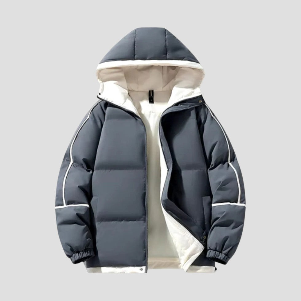 Premium Hooded Puffer Jacket for Cold Weather Comfort