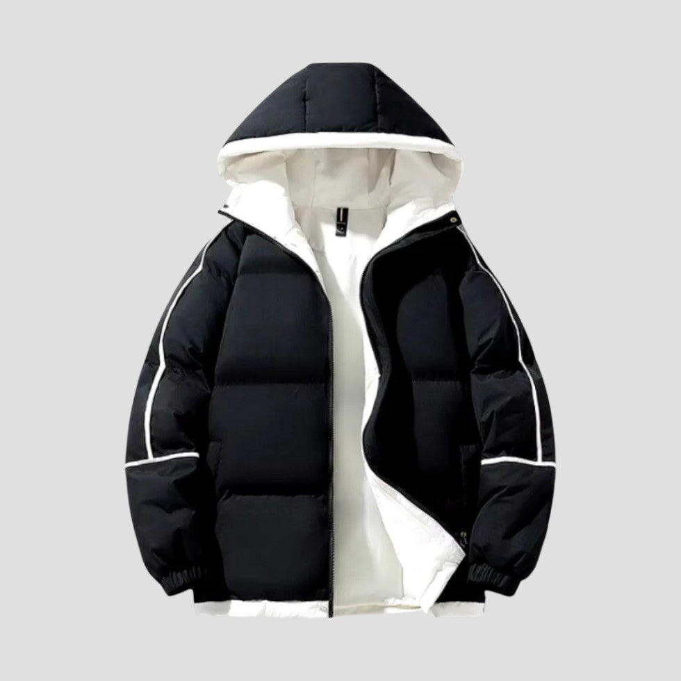 Premium Hooded Puffer Jacket for Cold Weather Comfort