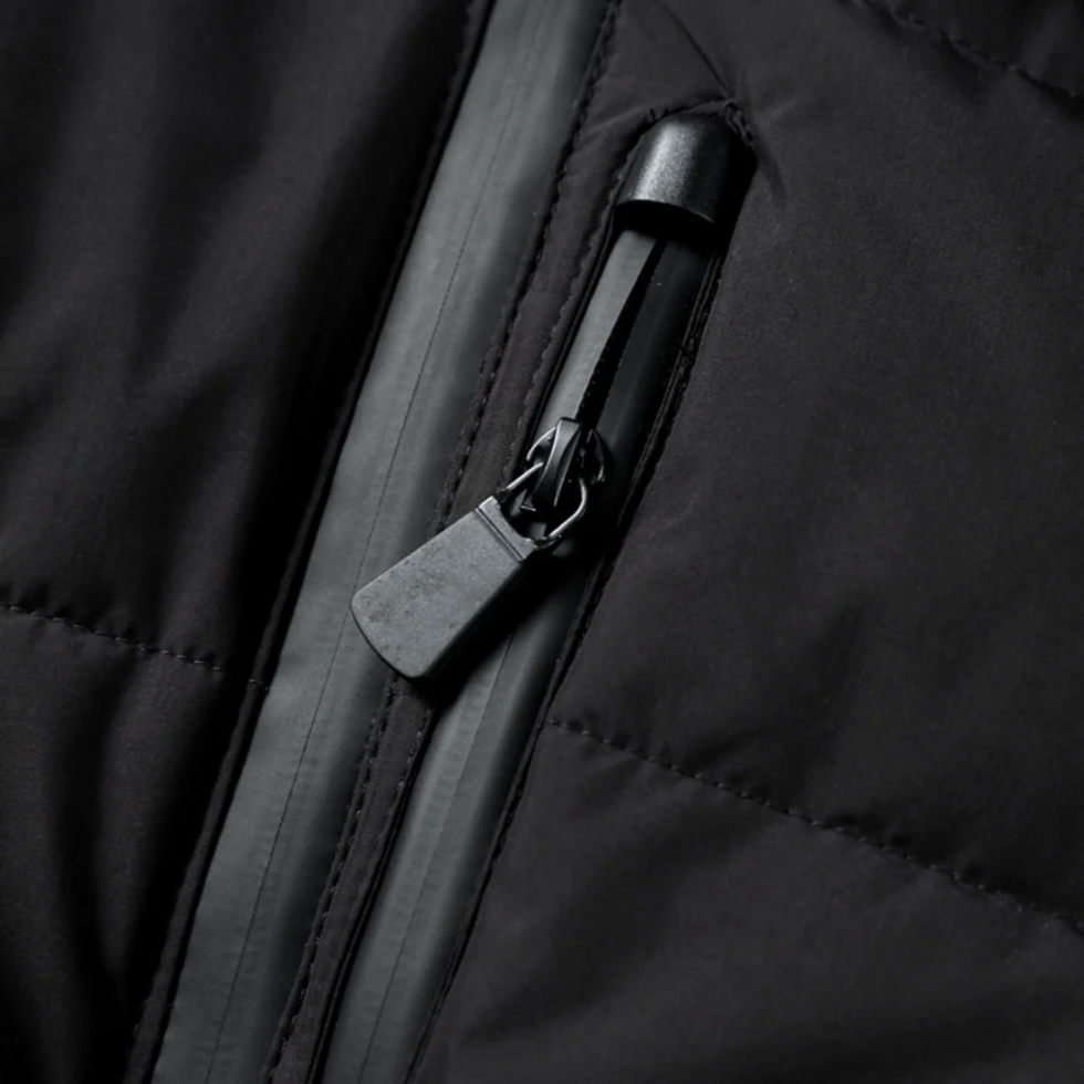 Women’s Belted Puffer Jacket with Detachable Hood