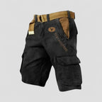 Cotton Cargo Shorts with Utility Pockets