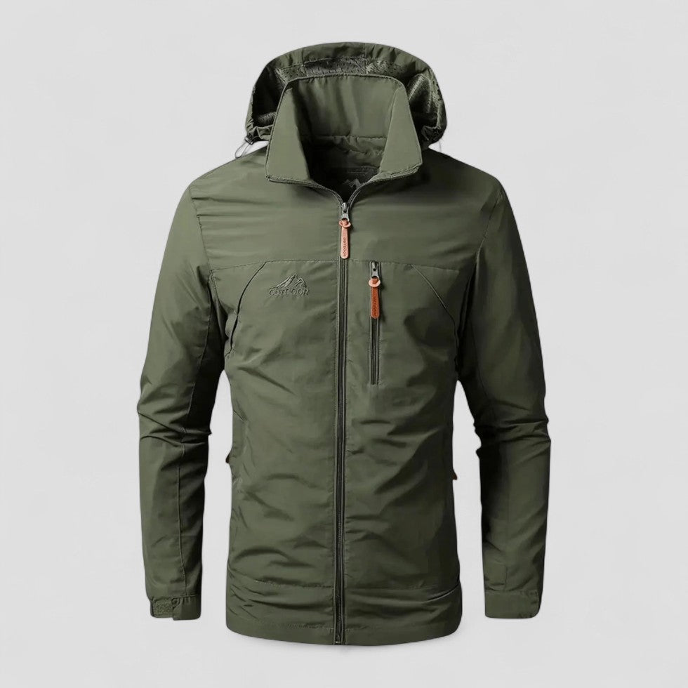 Lightweight Outdoor Hooded Windbreaker Jacket