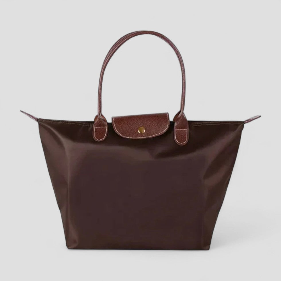 Foldable Nylon Tote Shoulder Bag for Women