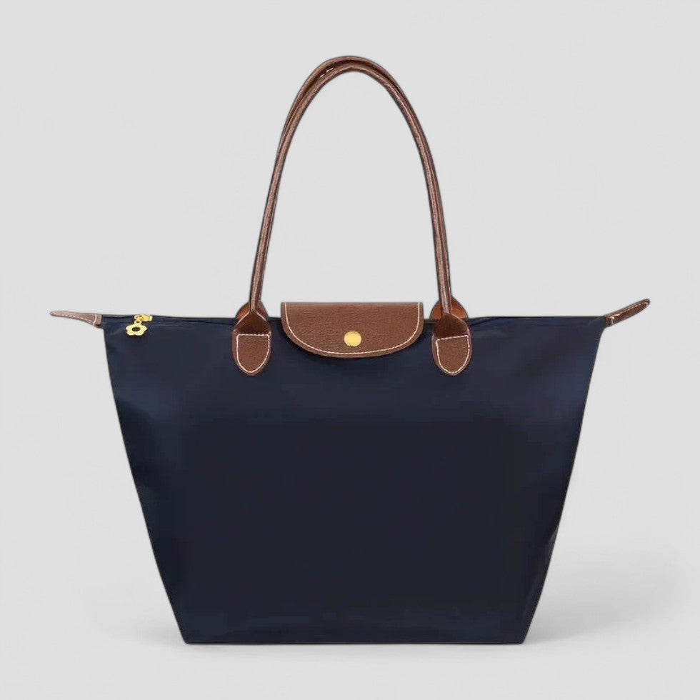 Foldable Nylon Tote Shoulder Bag for Women
