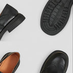 Buckle Strap Leather Loafers