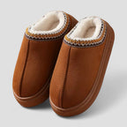 Faux Fur Lined Indoor Slippers