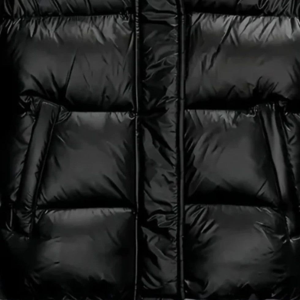 Hooded Shiny Puffer Winter Jacket for Women