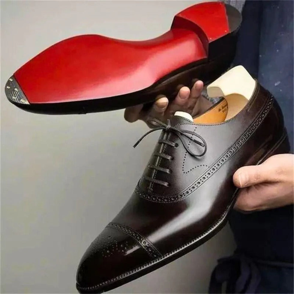 Classic Lace Up Oxford Dress Shoes