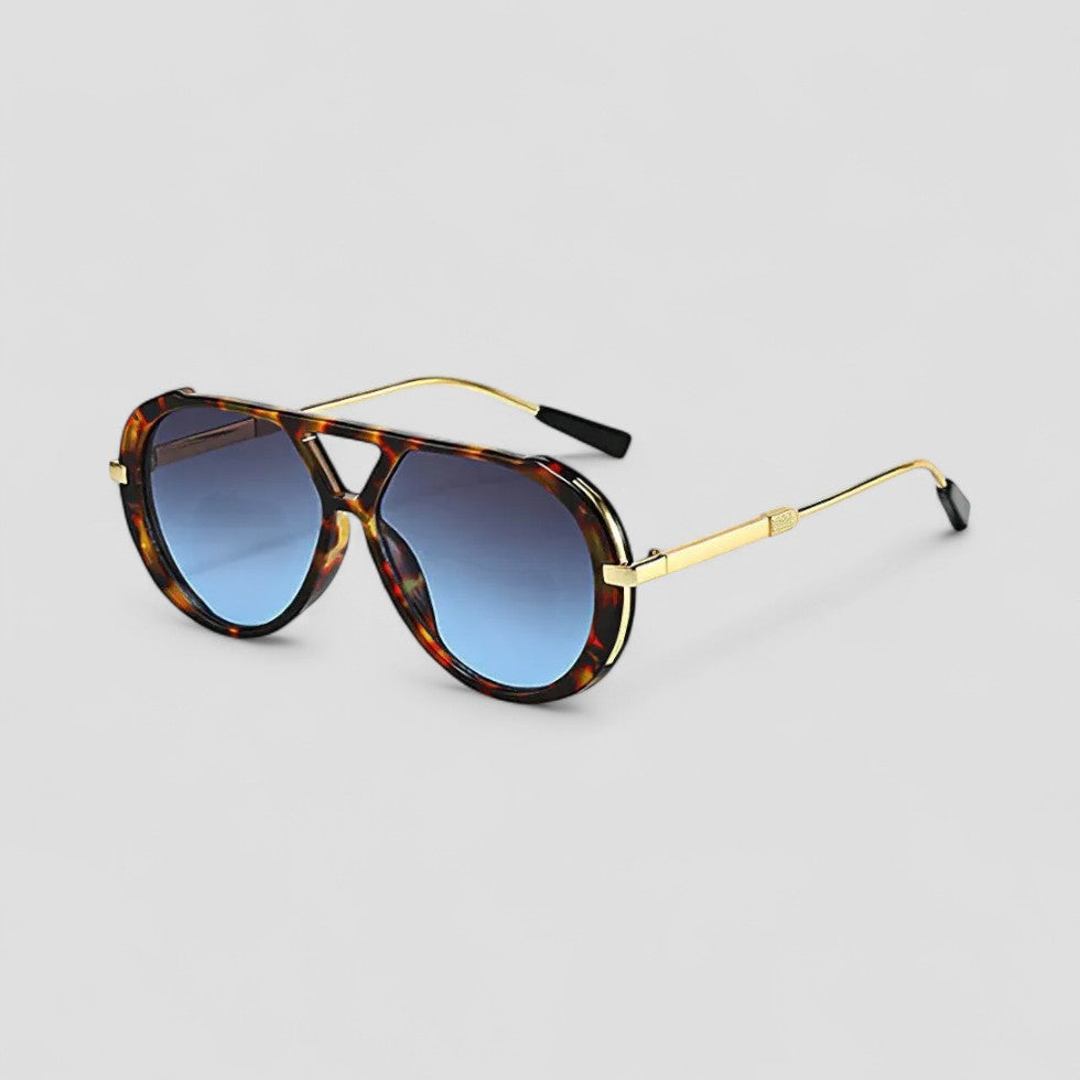 Oversized Gradient Aviator Sunglasses for Women
