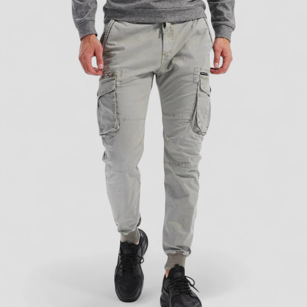 Cargo Jogger Pants with Multi Pockets