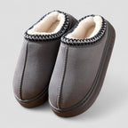 Faux Fur Lined Indoor Slippers