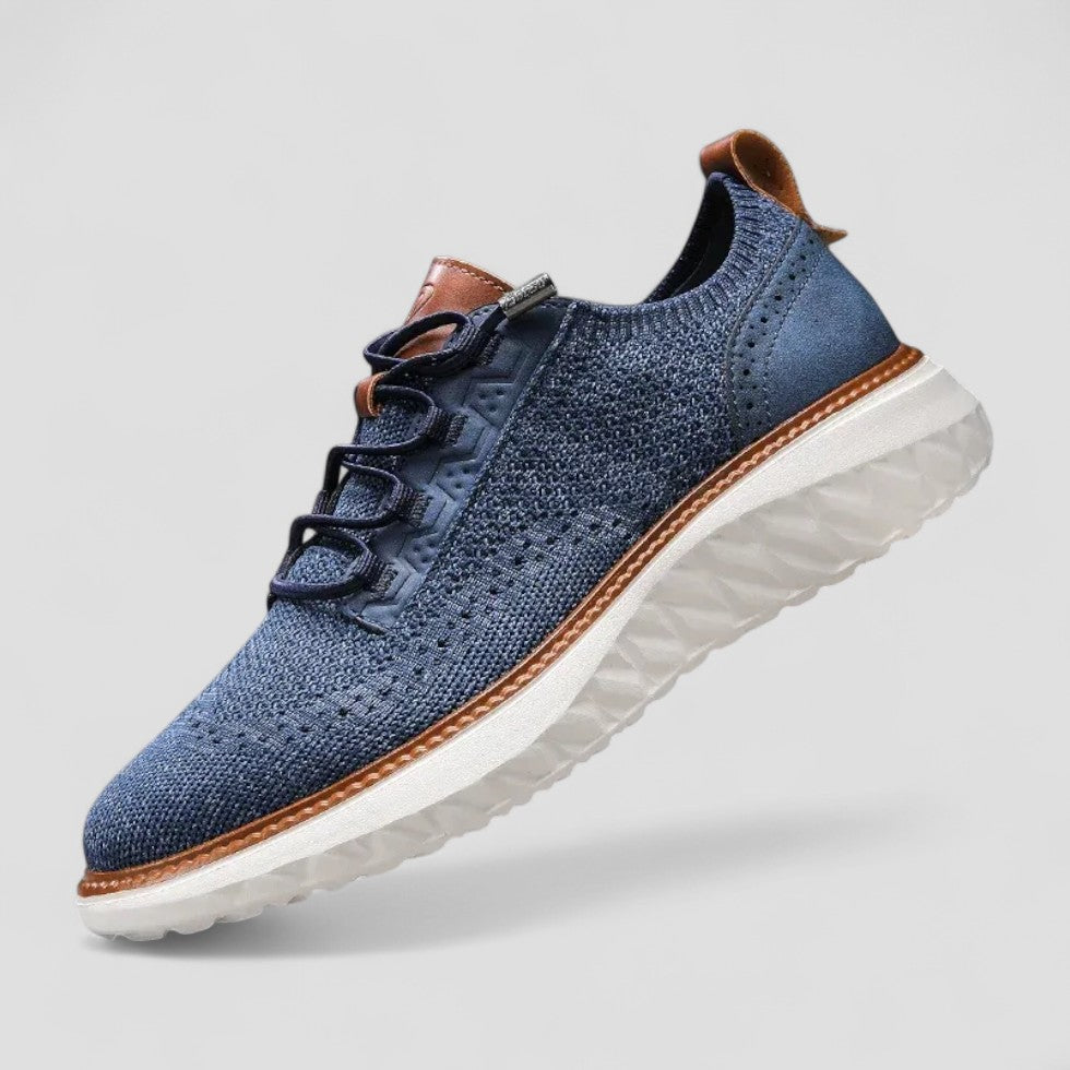 Knit Lace Up Lightweight Sneakers