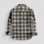 Plaid Corduroy Button Up Shirt