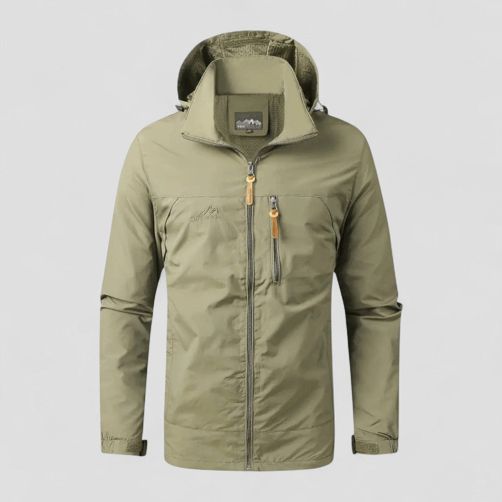 Lightweight Outdoor Hooded Windbreaker Jacket