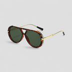 Oversized Gradient Aviator Sunglasses for Women