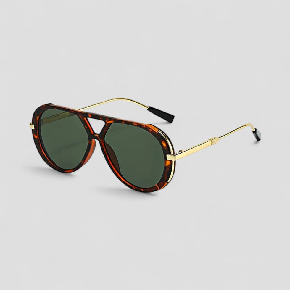 Oversized Gradient Aviator Sunglasses for Women