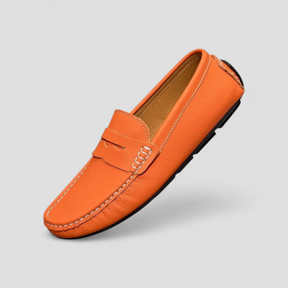 Men’s Leather Driving Loafers