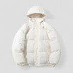 Padded Men’s Winter Puffer Jacket with Hood