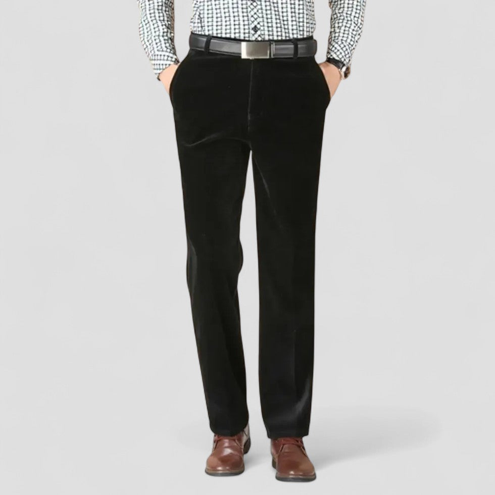 Straight Fit Corduroy Pants