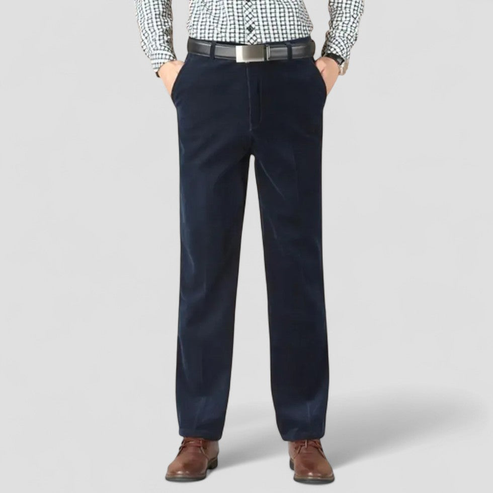 Straight Fit Corduroy Pants