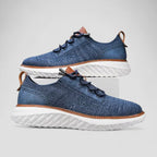 Knit Lace Up Lightweight Sneakers