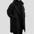 Waterproof Hooded Trench Coat for Men