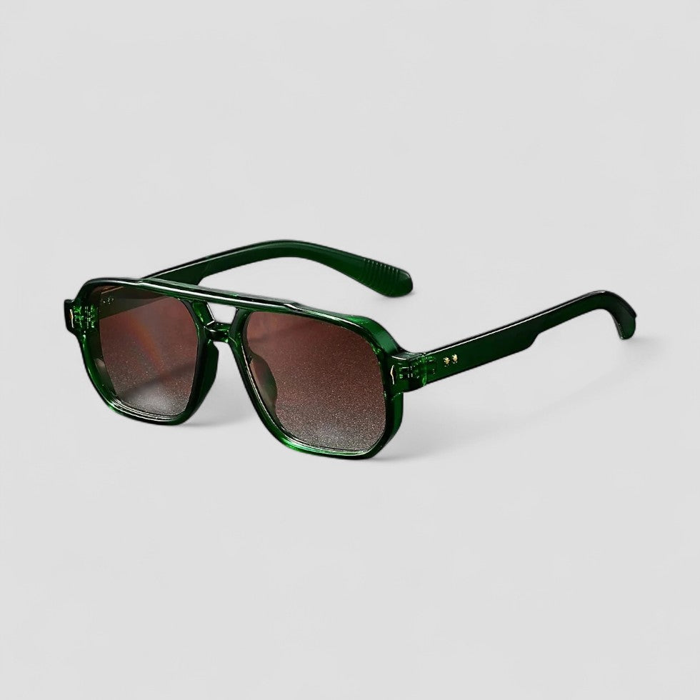 Retro Square Frame UV Protection Sunglasses for Men and Women