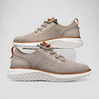 Knit Lace Up Lightweight Sneakers