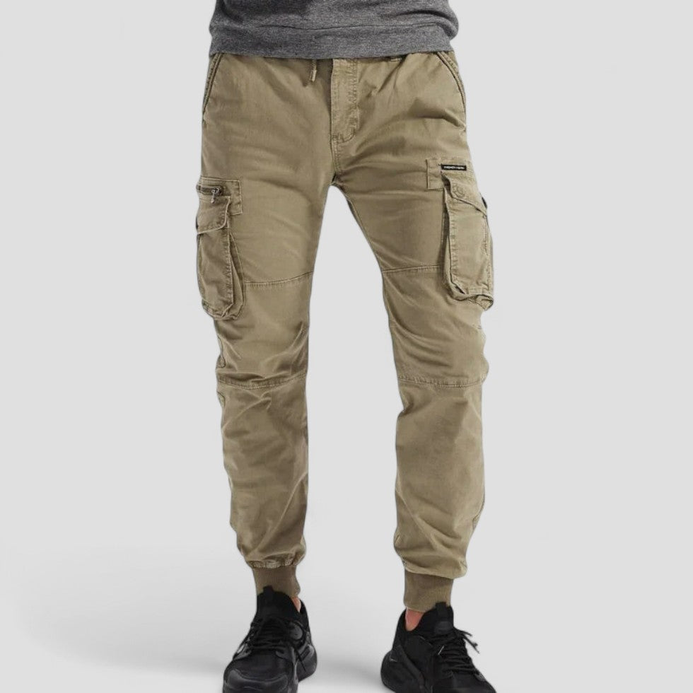Cargo Jogger Pants with Multi Pockets
