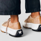 Chunky Lace Up Platform Sneakers