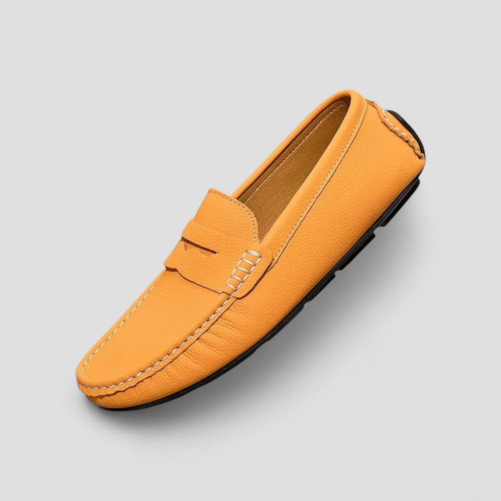 Men’s Leather Driving Loafers