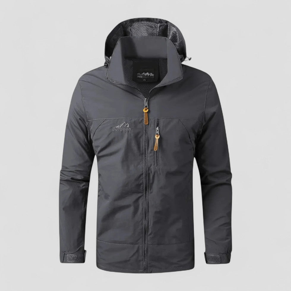Lightweight Outdoor Hooded Windbreaker Jacket