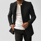 Slim Fit Stand Collar Coat