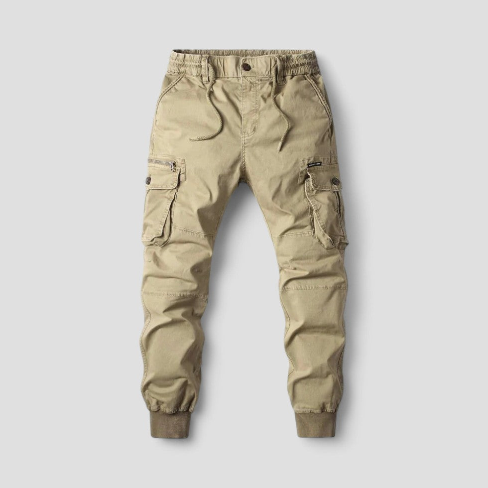 Cargo Jogger Pants with Multi Pockets