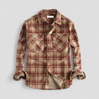 Plaid Corduroy Button Up Shirt