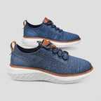 Knit Lace Up Lightweight Sneakers