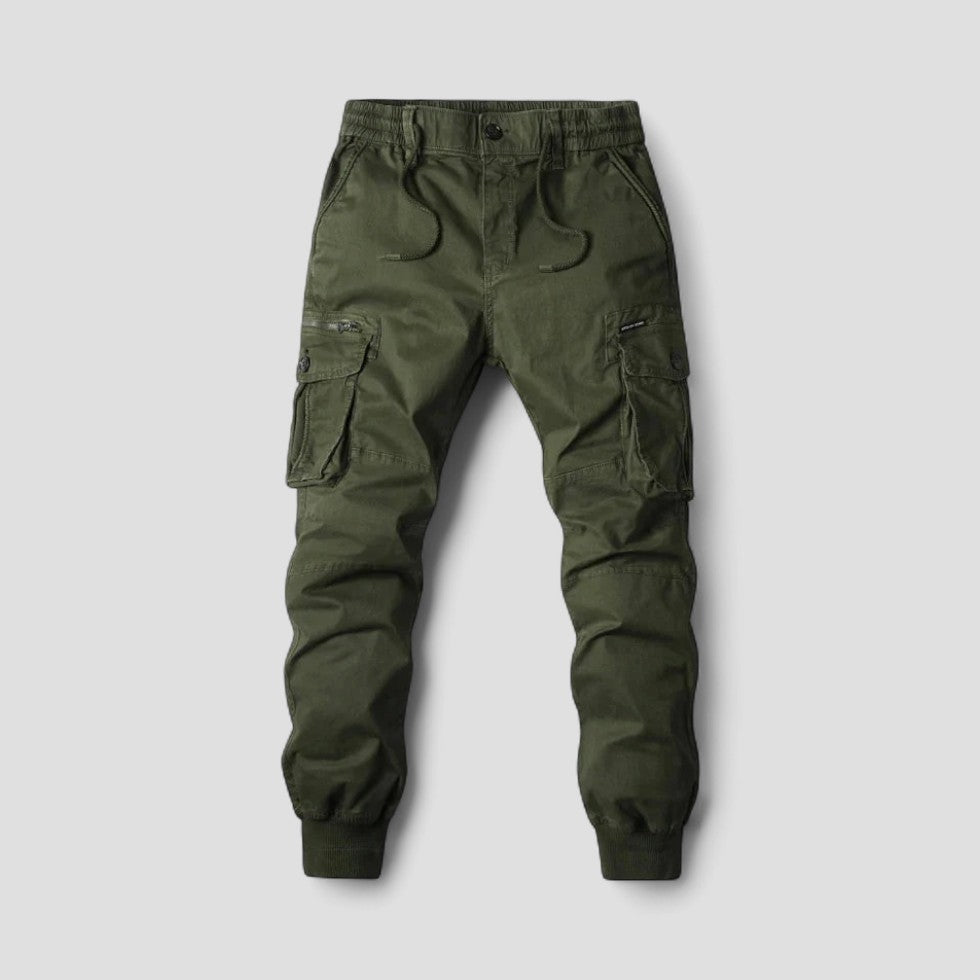 Cargo Jogger Pants with Multi Pockets