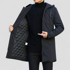 Quilted Hooded Winter Parka Jacket