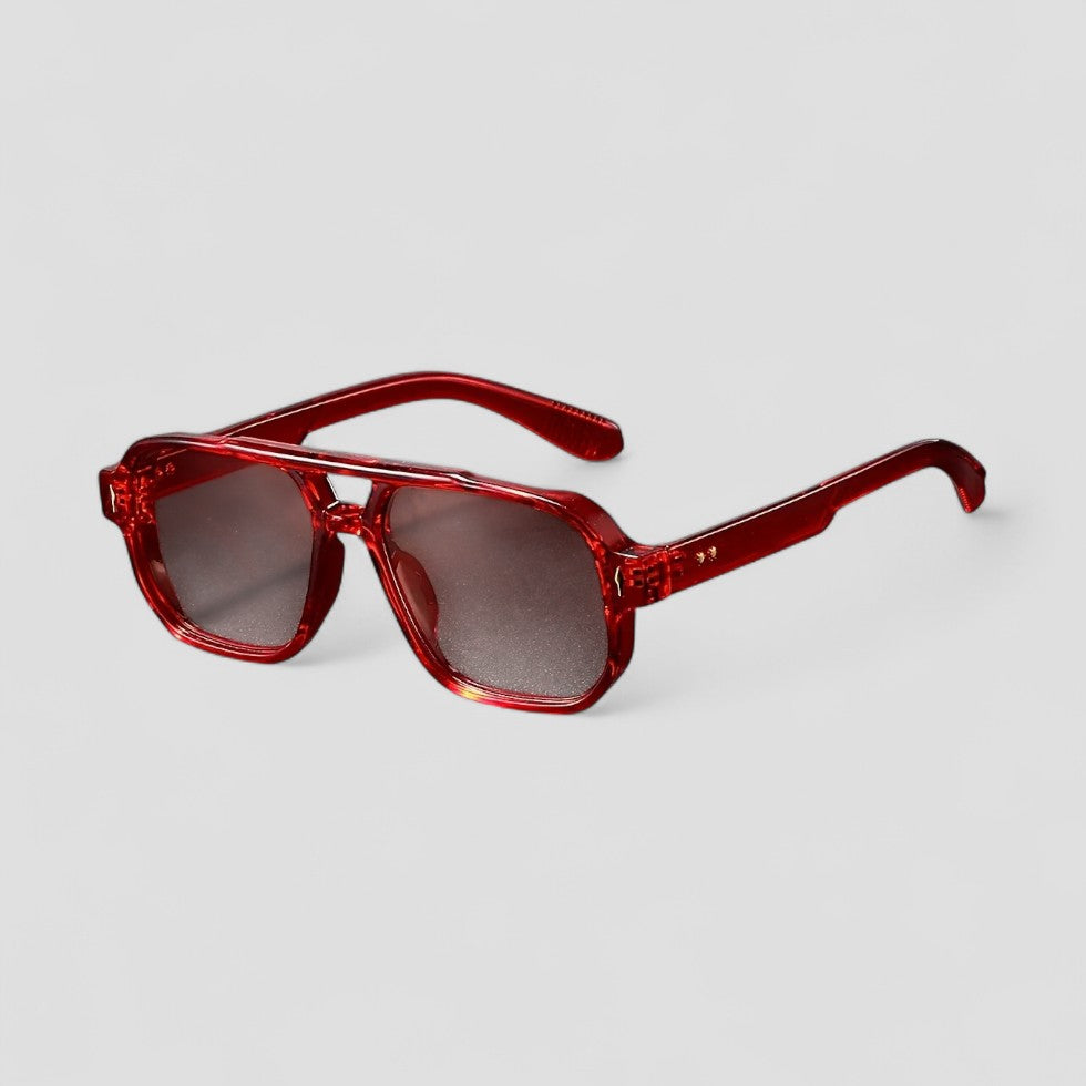 Retro Square Frame UV Protection Sunglasses for Men and Women