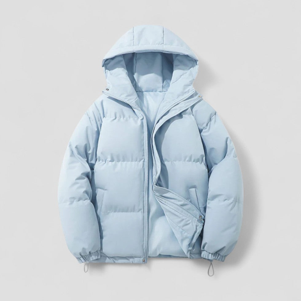 Padded Men’s Winter Puffer Jacket with Hood
