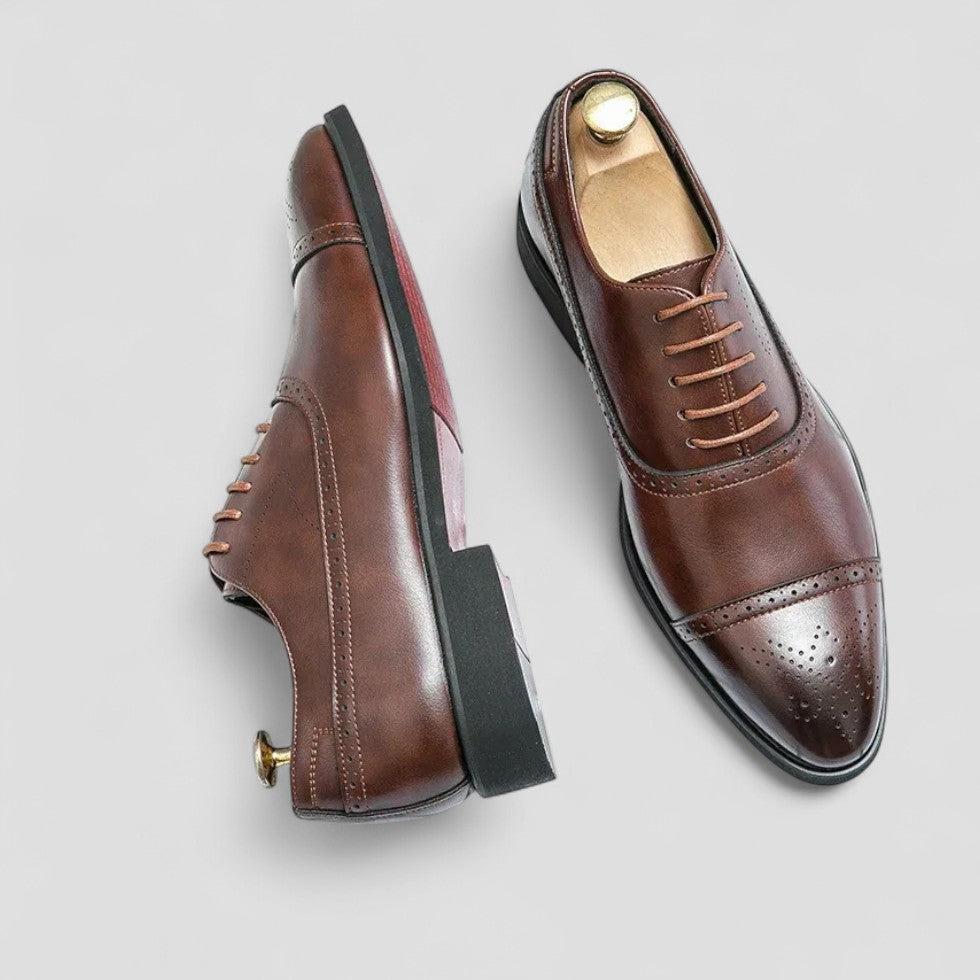 Classic Lace Up Oxford Dress Shoes